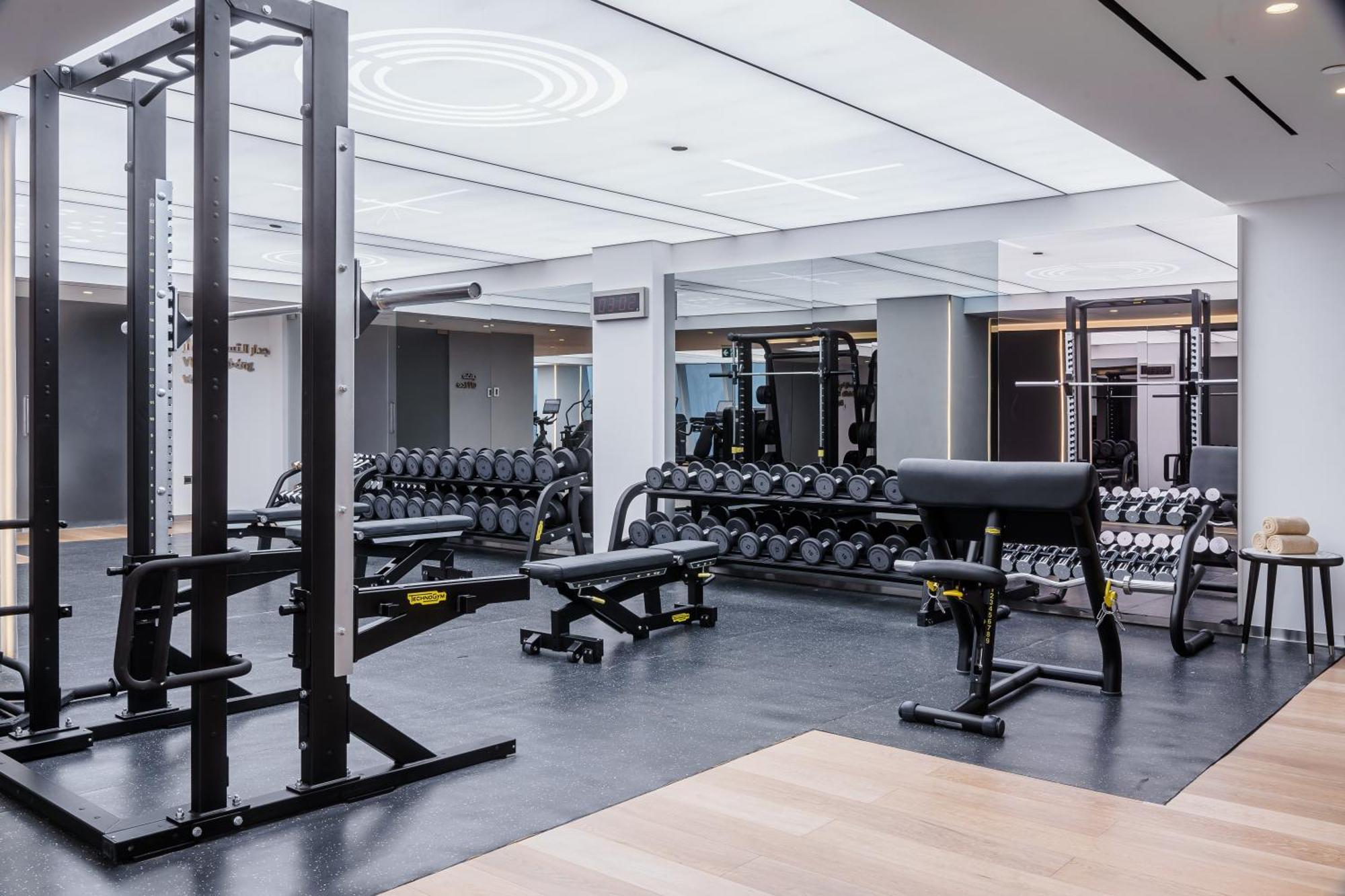Fairmont Doha Hotel Lusail Exterior photo The gym at The Standard East Village